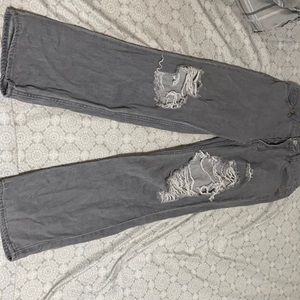 Grew High Rise Boyfriend Jeans With Buttons No Zipper